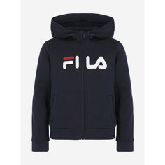 Толстовка Fila Sport Style Boys FZ Jumper, размер 134/140, темно-синий