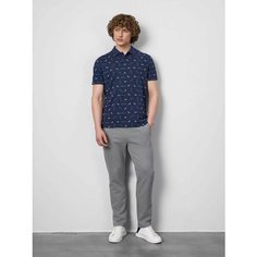 Брюки спортивные JUST CLOTHES Серый. Декор термологотип. Пояс резинка, шнурок. Карманы спереди 2 молн, сзади нет. Д 103см., размер S, серый