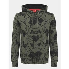 Худи JUST CLOTHES, размер 46, , хаки