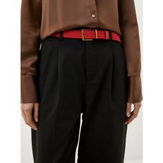 Ремень JUST CLOTHES для женщин, размер 90, красный