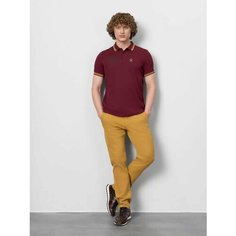 Брюки чинос JUST CLOTHES Желто-горчичный. Посадка нет. Карманы спереди 2 б/заст, сзади 2 кноп. Шлевки под ремень. Д 107см., размер 46, горчичный