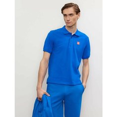 Поло JUST CLOTHES, 1 шт., размер XL, cиний