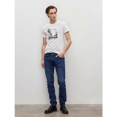 Джинсы классические JUST CLOTHES, размер 38/32, синий