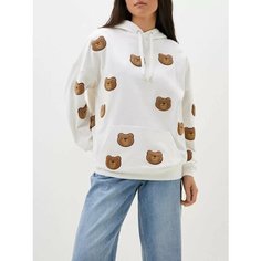 Худи Lucky Bear, размер S, , белый