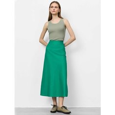 Юбка JUST CLOTHES, размер 44, зелeный