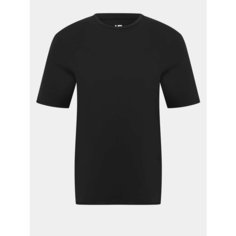 Футболка JUST CLOTHES, 1 шт., размер XS, черный