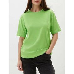 Футболка JUST CLOTHES, 1 шт., размер M, салатовый