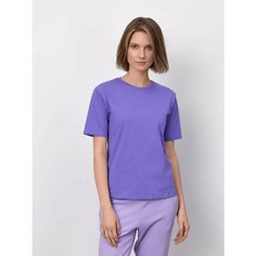 Футболка JUST CLOTHES, 1 шт., размер XS, фиолетовый