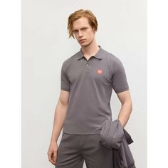 Поло JUST CLOTHES, 1 шт., размер L, серый