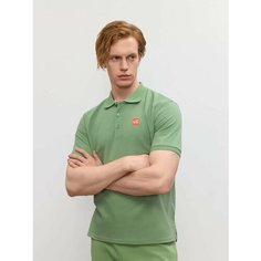 Поло JUST CLOTHES, 1 шт., размер S, оливковый