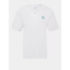Футболка JUST CLOTHES, 1 шт., размер XS, белый