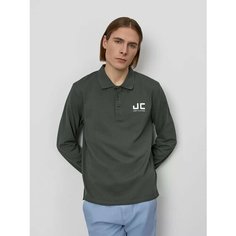 Поло JUST CLOTHES, 1 шт., размер L, хаки
