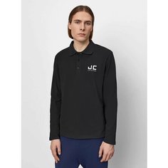 Поло JUST CLOTHES, 1 шт., размер L, черный
