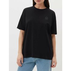 Футболка JUST CLOTHES, 1 шт., размер XS, черный