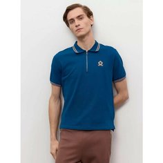 Поло JUST CLOTHES, 1 шт., размер XL, cиний