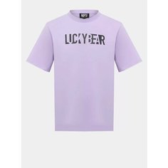 Футболка Lucky Bear, 1 шт., размер M, сиреневый