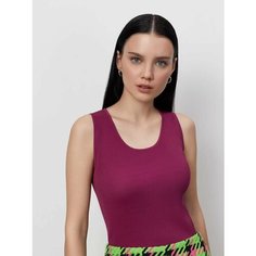 Топ JUST CLOTHES, 1 шт., размер 50, малиновый