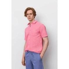 Рубашка JUST CLOTHES, размер 50, рoзовый