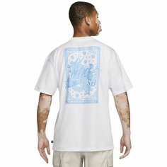 Футболка NIKE NIKE SB SKATE M90 DRAGON S/S TEE, размер S, белый