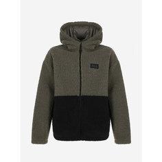 Джемпер Fila Sport Style Boys Fleece Jumper, размер 158/164, коричневый/черный