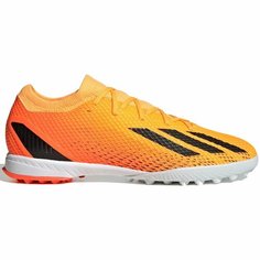 Бутсы adidas, размер 40.5, оранжевый, черный, белый