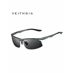 Солнцезащитные очки VEITHDIA, черный/серый