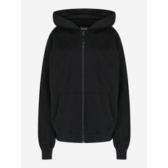 Толстовка Kappa Authentic Core Womens Hooded Jumpers full zip, размер 50/52, , черный