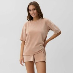 Пижама Kaftan, размер 40/42, бежевый