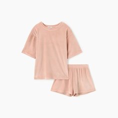 Пижама Kaftan, размер 48/50, бежевый
