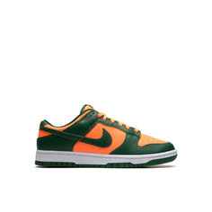 Кроссовки NIKE Dunk Low, размер 12.5 US, зелeный
