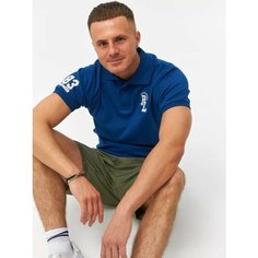 Поло POLICE, размер L, синий/темно-синий