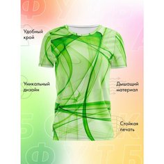 Футболка PANiN Brand, размер 5XL, зеленый