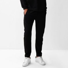 Брюки Minaku MINAKU: Casual Collection MAN, размер 48, черный