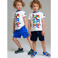 Шорты playToday, размер 110, cиний