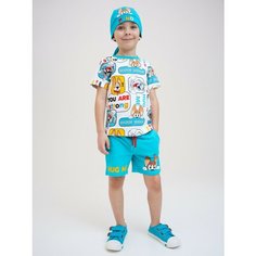 Комплект одежды playToday, размер 110, голубой