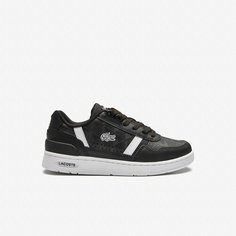 Кеды LACOSTE, размер T55, черный/белый