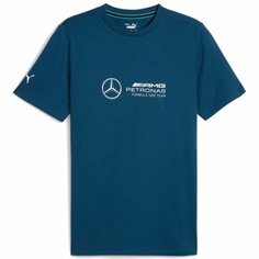 Футболка PUMA MAPF1 Logo Tee, размер XL, cиний
