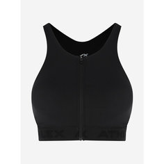 Топ спортивный ATHLEX AR Easyrun HS Bra, размер 48, черный