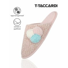 Тапочки T.Taccardi, размер 36, розовый