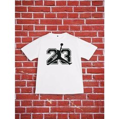 Футболка, размер XL / 50 - 52, белый Нет бренда