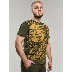 Футболка Варгградъ варгградъ, размер XL, хаки, желтый