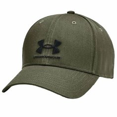 Бейсболка Кепка Under Armour Branded Adj для мужчин, размер OneSize, зеленая