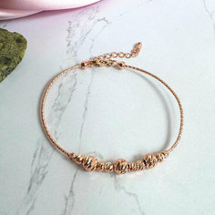 Браслет XUPING JEWELRY, 1 шт., размер 20 см, золотистый