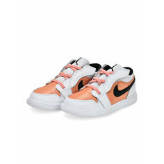 Кроссовки NIKE Air Jordan 1 Low ALT GS, размер 32.5 (2Y), белый/розовый