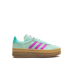 Кроссовки adidas Gazelle Bold, размер 5,5 US, зелeный