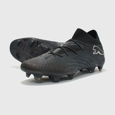 Бутсы PUMA, размер 7.5 UK, черный