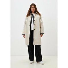 Тренчкот Modress, размер 52, серый
