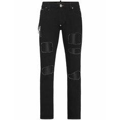 Джинсы PHILIPP PLEIN Rock Star, размер 38, черный
