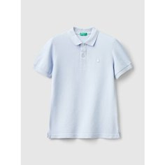 Поло UNITED COLORS OF BENETTON, размер EL, голубой