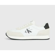 Кроссовки Calvin Klein Jeans, полнота 10 (RU)/ на широкую стопу, размер 46EURO, белый